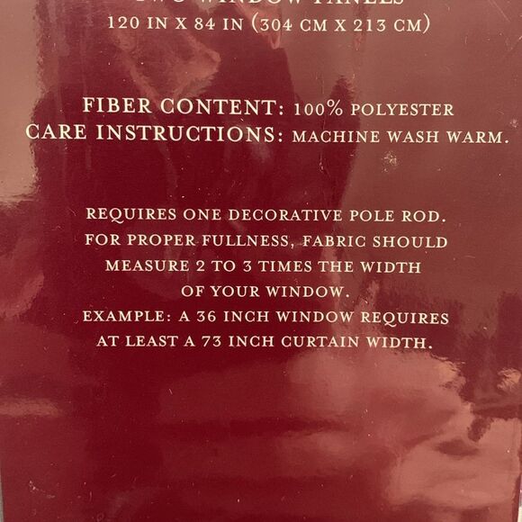 Vintage 2003 Target Basic Principle No 2 Pair Of Floral Sheer Window Panels - Picture 7 of 14